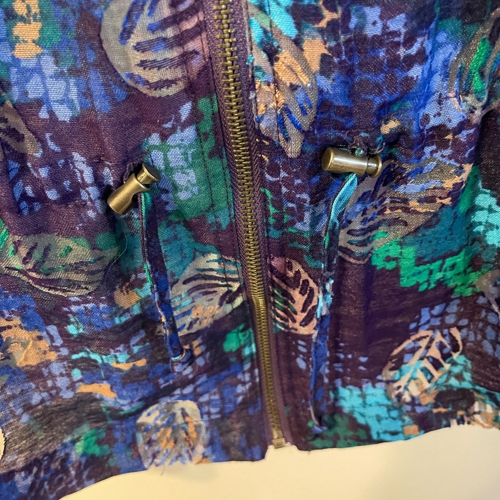 Ruby Rd Multi Color Jacket. Aqua,Green , Purple. … - image 2